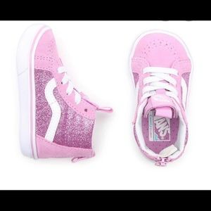 Vans Comfycush Sk8-Hi Zip Toddler Trainers